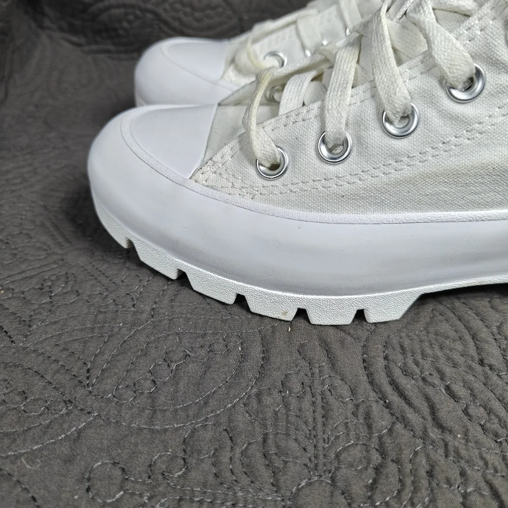 Converse Chuck Taylor All Star High Lugged White Platform Women's Size 5